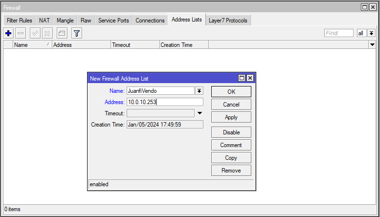Step 1: Adding Vendo to Address List